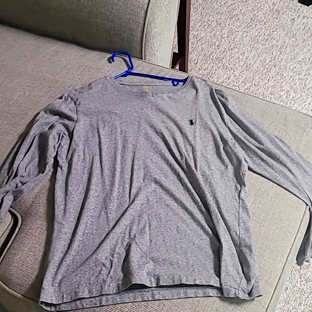 Mens Long Sleeve Polo Shirt